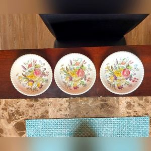 Johnson Bros Windsor Ware Garden Bouquet 5 1/2 inch saucer